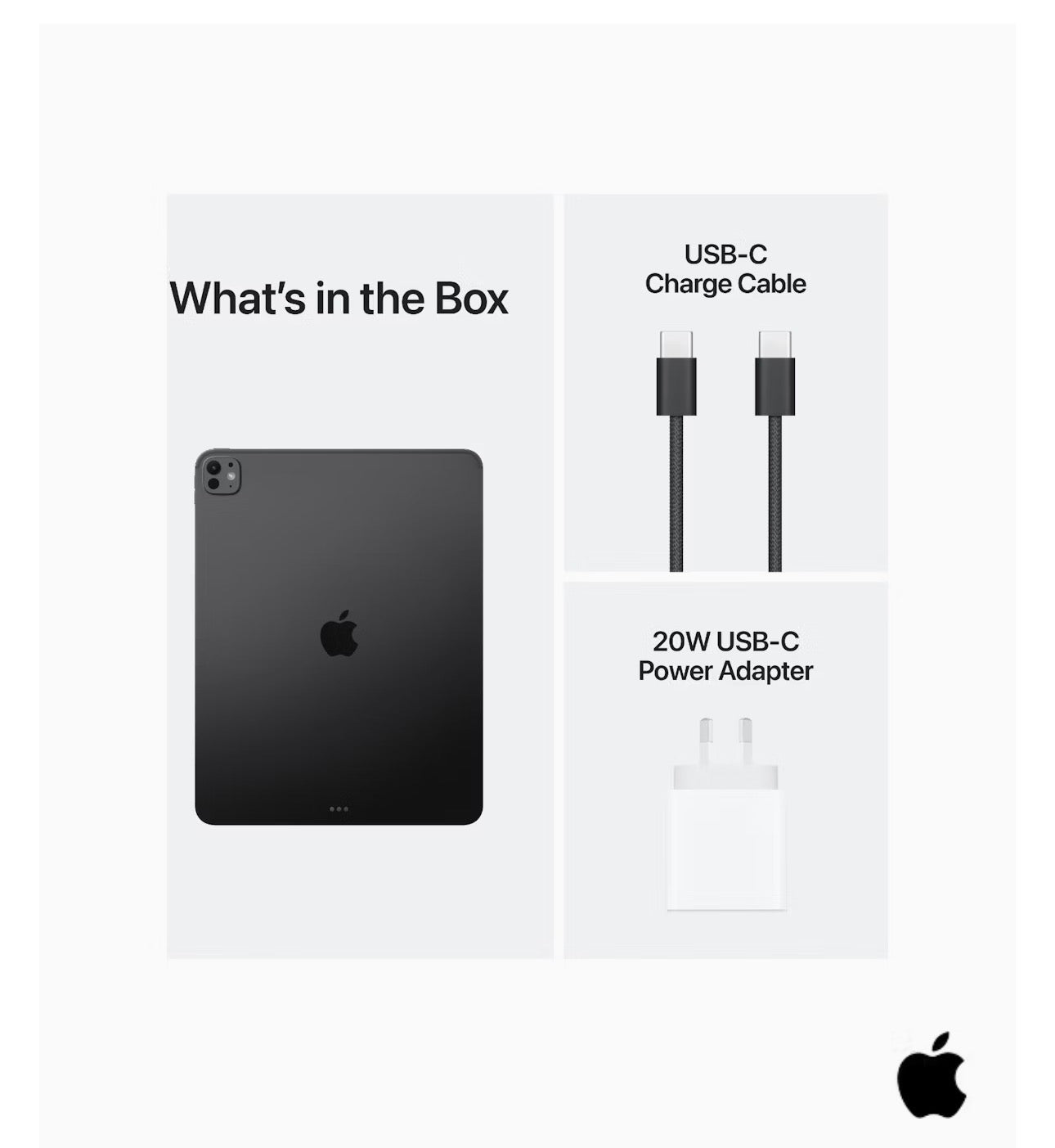 Apple iPad Pro M5 13-inch Wi‑Fi 256GB with standard glass - Space Black or Silver